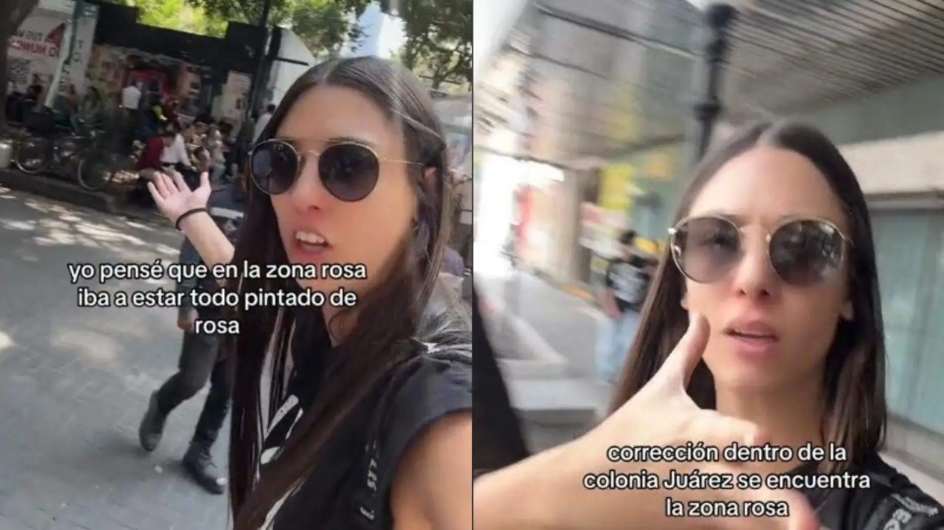 Turista argentina sorprendida que la Zona Rosa no sea de ese color